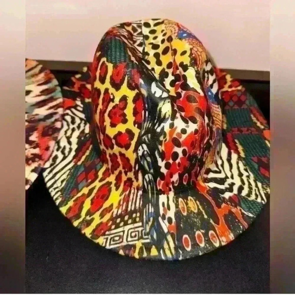 Animal print fedora hat - Picture 2 of 2